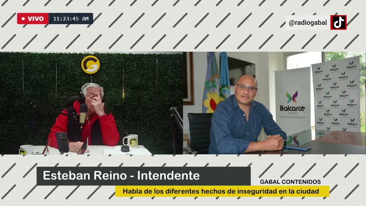Entrevista - Intendente Esteban Reino sobre la inseguridad en Balcarce