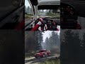 Flat Out in a Mitsubishi Lancer = CHAOS #pcgaming, #racing, #simracing, #dirtrally2, #shorts