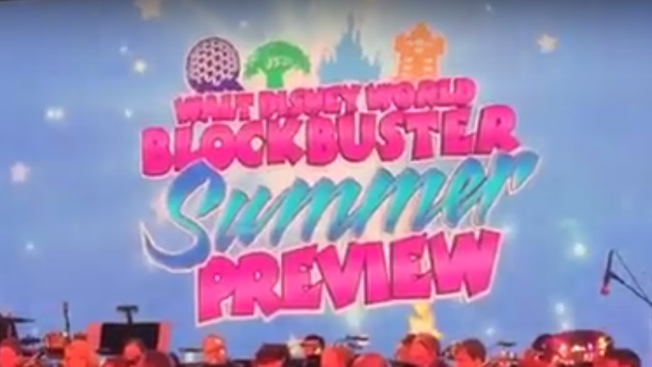 walt disney world vacation Walt Disney World Blockbuster Summer Preview 2017