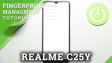 How to Add Fingerprint in REALME C25Y – Find Fingerprint Sensor