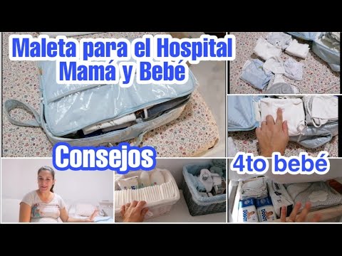 Maleta para el Hospital Mamá y Bebé/CONSEJOS/4to bebé #parto#maleta#hospital#organizacion#familia  - YouTube
