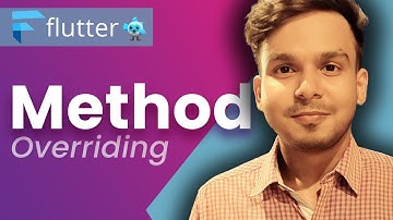 Method Overriding in Dart | Dart Flutter Programming Tutorial | #53 | Hindi