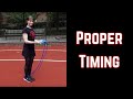 Jump Rope Basics: Proper Timing