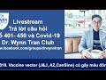 #318. Livestream Covid-19 về các loại Vaccine vector (Johnson & Johnson, AstraZeneca, CanSino)