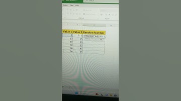 Generate Random Numbers In Excel😎| Pro Excel Tricks🔥#shorts #trending #viral #excel || Boltswap ||