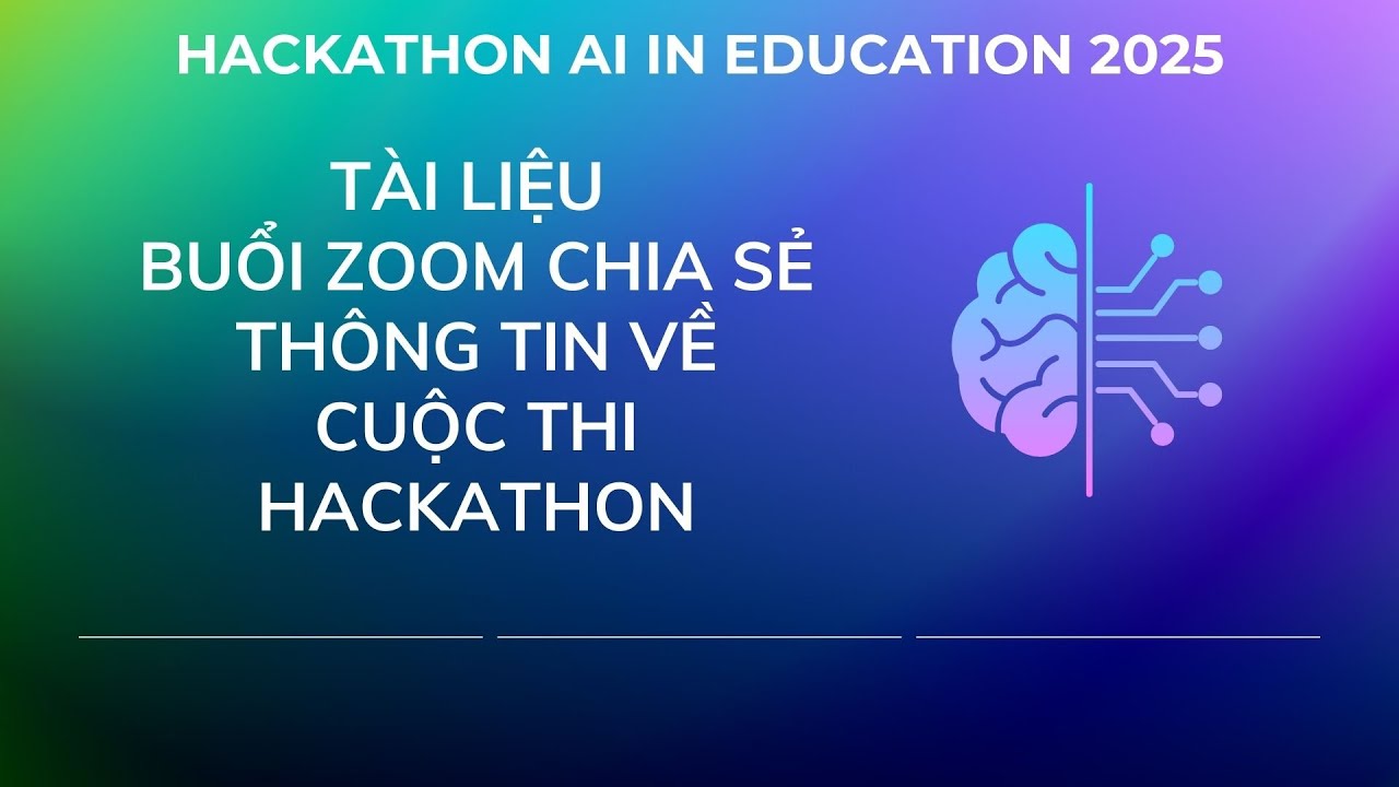 Outline Video Chia sẻ thông tin về cuộc thi Hackathon