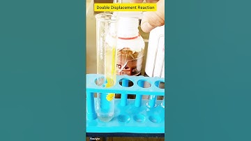 👨‍🔬Double Displacement Reaction👩‍🔬