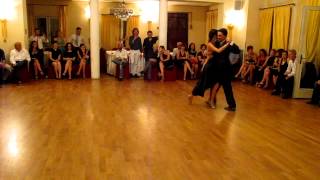 Marcelo y Lucila, bailan en Treviso, Italia. Villa Soligo - 16 junio 2012