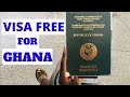 Visa free countries for Ghanaian Passport holders