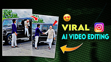 Instagram Trending Modi Ji Hands Shake Ai Video Editing || PM Modi Meet Reels edit