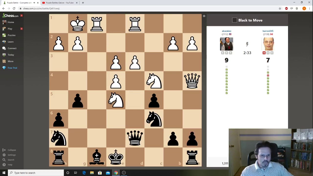 Chess Puzzle Battles - YouTube