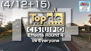 Toppic Video Csupo Effects Round 4 Vs Tcv1530, Mvec296 And Everyone (4⁄12+15)