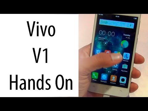 Vivo V1 India Hands On Review