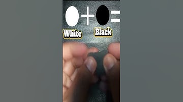 How many did you get right?? #colormixing #claymixing #guessthecolor #oddlysatisfying #asmrart