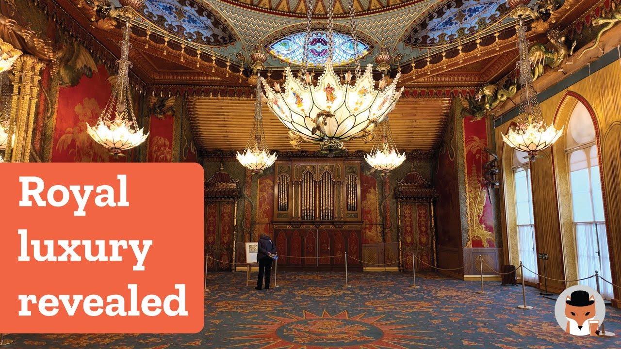 Прогулка по Королевскому павильону: экзотическому дворцу Брайтона.