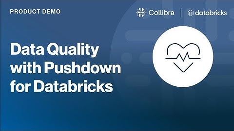 Data Quality Pushdown for Databricks