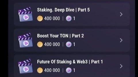 Staking Deep Dive part 5 | Boost Your Ton part 2 | Future Of Staking & Web3 part 1 tapswap video cod