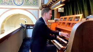 Video thumbnail of "Organ Fantasia: Nu falmer skoven trindt om land (Now every wood grows pale and wan)"