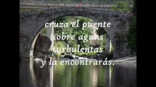 Video thumbnail of "Camilo Sesto, Puente Sobre Aguas Turbulentas, Letra"