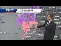 Freezing rain, sleet moving into Alabama