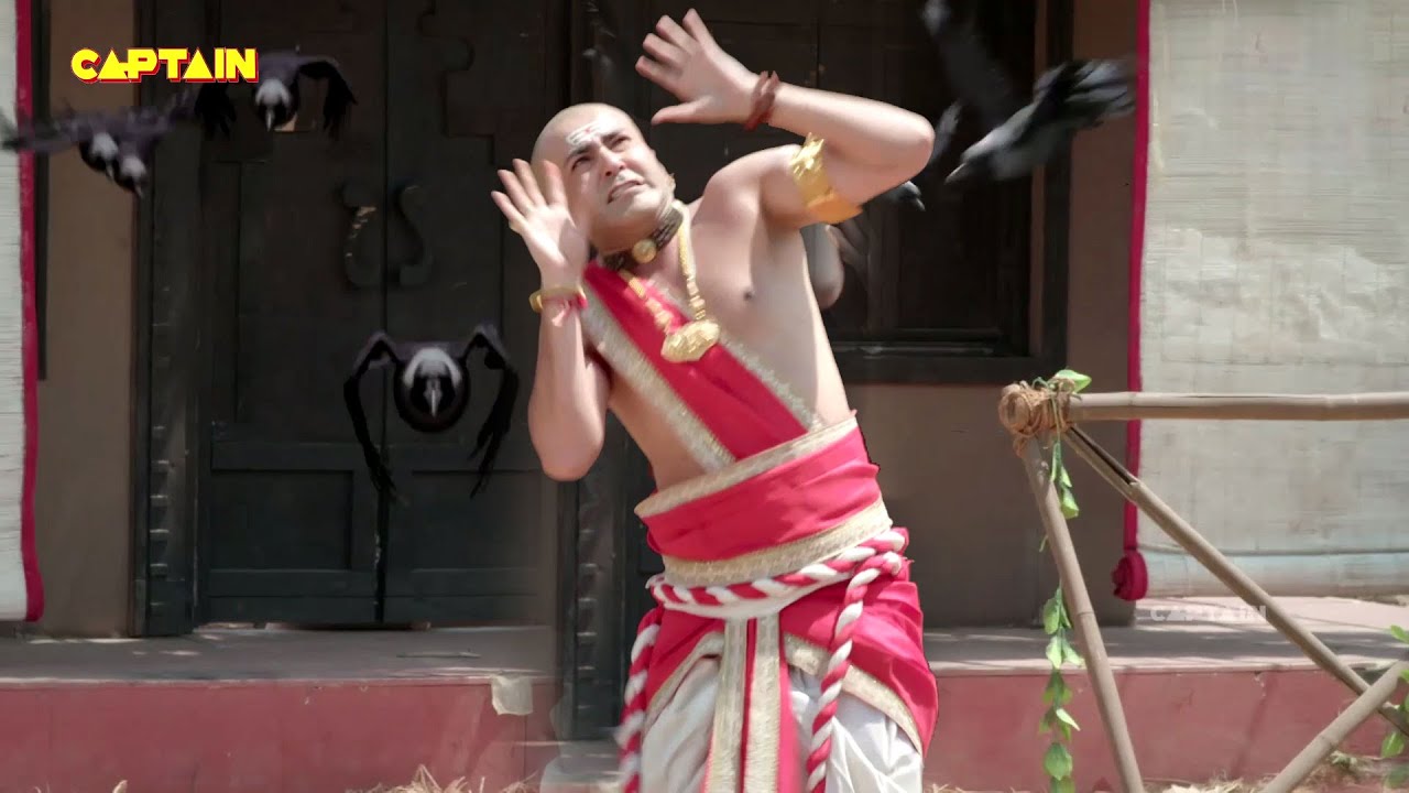 तेनाली पर किया कौओ ने हमला - तेनाली रामा - Tenali Rama