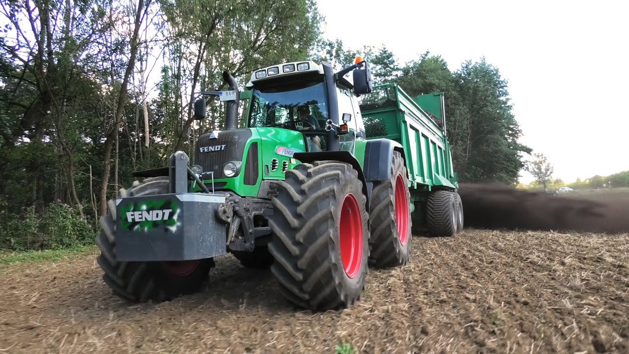 Kompost Streuen 2020 | Fendt | Volvo