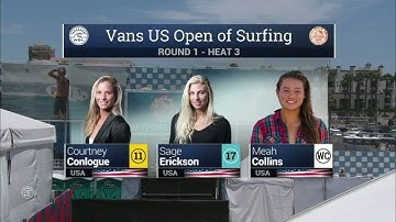 2016 Vans US Open of Surfing: Round One, Heat 3