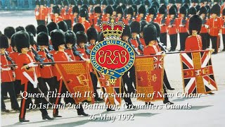 Grenadiers Guards  Presentation of New Colour 1992 (Full)