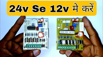 24v Se 12v Me Circuit Banaye || Automatic Stabilizer Circuit