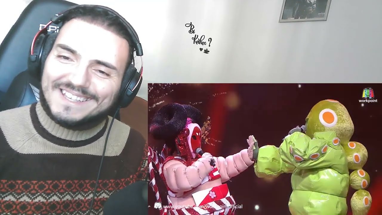 หน้ากากหนอนชาเขียว Ft.หน้ากากซูโม่ - Secret Love Song | THE MASK SINGER 3 Reaction