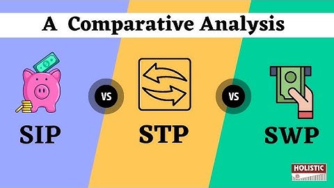 SIP VS STP VS SWP -: A  Comparative Analysis | Holistic Investment