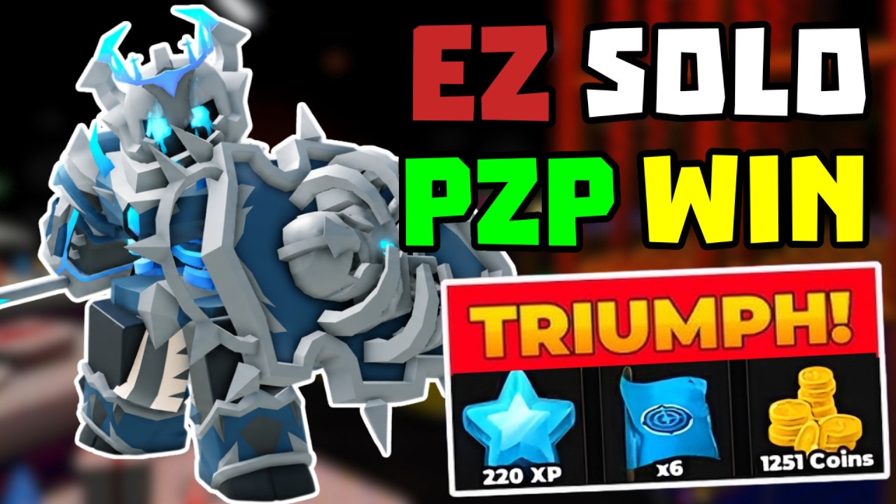 SOLO Pizza Party Triumph with Warden + No Special Towers | TDS