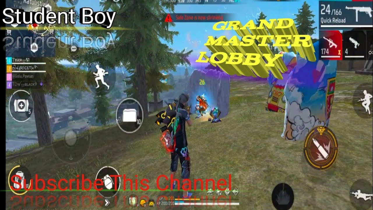 BR Rank Push Trick with Random Players | STUDENT BOY | GARENA FREE FIRE ...