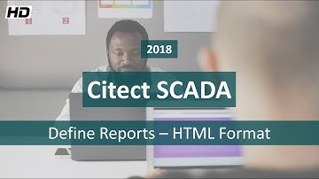 Citect SCADA HTML Report Tutorial - 2018 - SCADA Software Videos