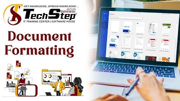 Lecture 24 | Document Formatting  | Office Management Tutorial 2023 | TechStep Sahiwal