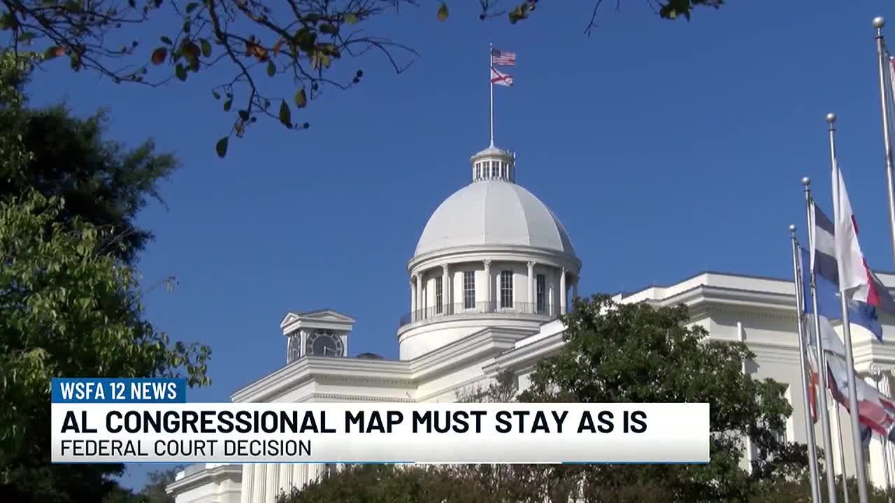 Federal court rules Alabama's congressional map must stay as it is ...
