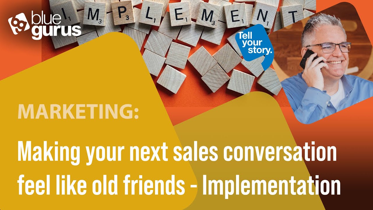 Marketing Making your next sales conversation feel like you’re old