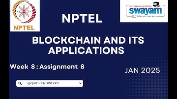 Nptel Jan2025 Blockchain and it