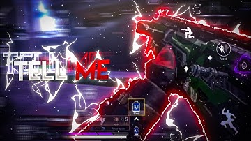 Tell me | 4 finger claw + gyroscope | Apex legends mobile Montage | URNOBI