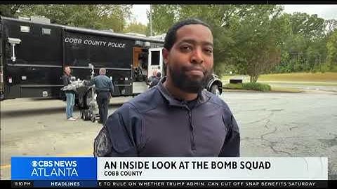 Inside Cobb County PD’s bomb squad training