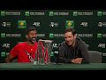 Rohan Bopanna Matthew Ebden Press Conference Following Final Mens Doubles Win 2023 BNP Paribas Open