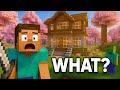 You Won't Believe What I Built in the Cherry Blossom Biome....