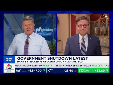 Thumbnail: Watch CNBC's full interview with House Speaker Mike Johnson