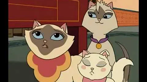 Sagwa, the Chinese Siamese Cat The Favorite 025B