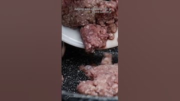 Thumbnail of Perkedel Kentang Daging Sapi ! Perkedel Kentang Anti Gagal ! How To Make Potato Cakes ! #shorts