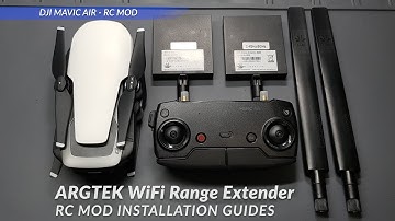 DJI Mavic Air - ARGtek WiFi Range Extender Installation Guides