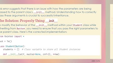 Mastering __init__ in Inheritance with Python