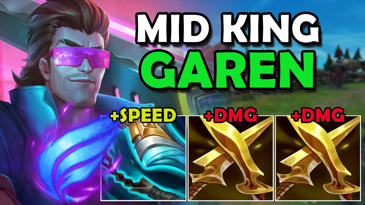Dominate With Garen In The Mid Lane Best Build Guide! Garen Mid
