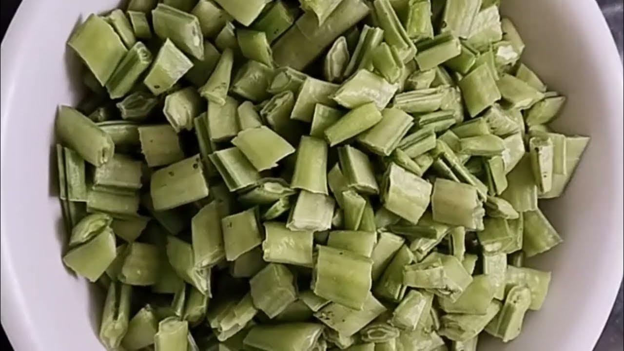 గోరుచిక్కుడు కాయ recipe in Telugu l Health benefits of cluster beans l