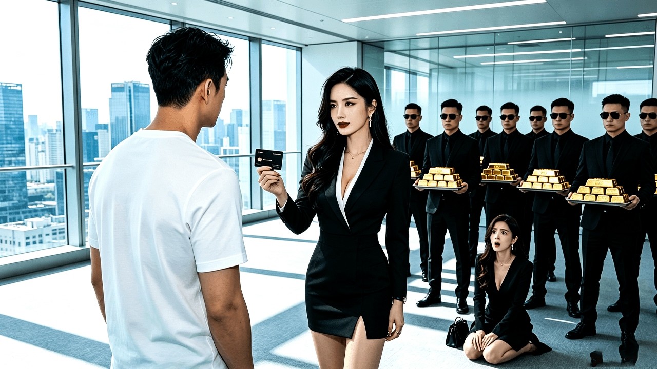 窮小子被拜金女友羞辱，怎料美女總裁路過一眼看出他的不凡，立馬拉他去結婚，婚後小夥兒恢復首富繼承人身份，把美女總裁捧上天